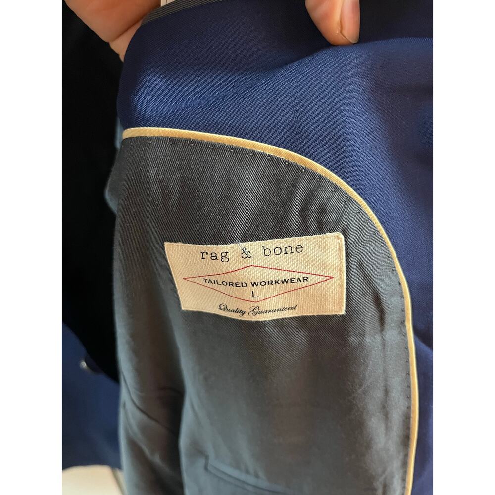 Rag And Bone - Tailored Workwear Blazer / Size 40… - image 7
